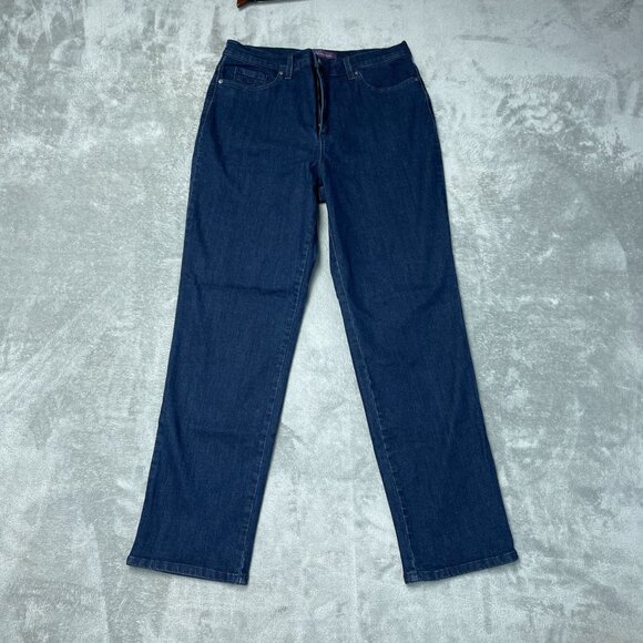 Gloria Vanderbilt Amanda Women's 14 High-Rise Slimming Jeans Tapered Leg n1238 - Picture 3 of 13